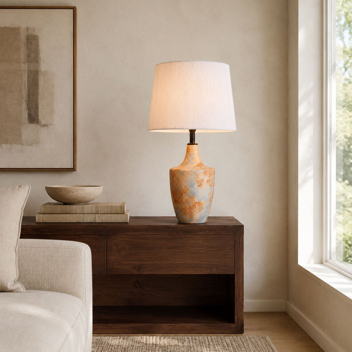 Patina Vase Table Lamp