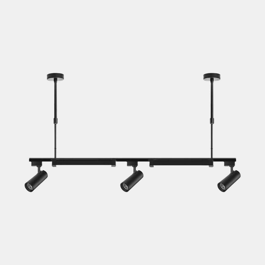 Pendant Light Commercial Track Spotlight Linear LED, Black