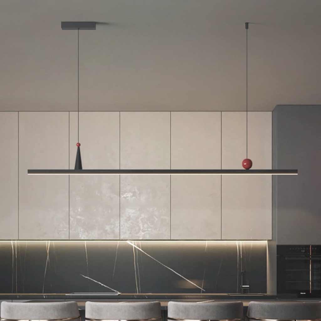 Pendant Light Geometric Horizontal Linear LED