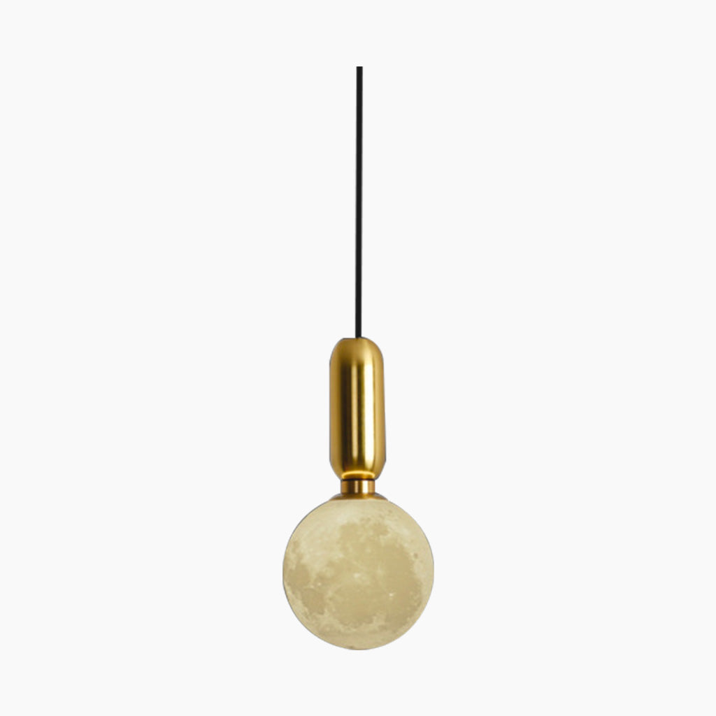 Pendant Light Nordic Minimalist Hanging Moon Globe