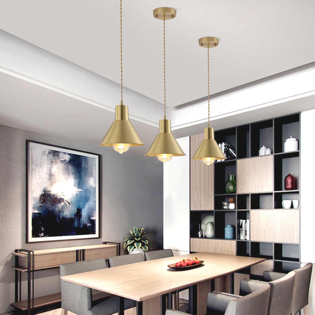 Glass Shaded Pendant Light