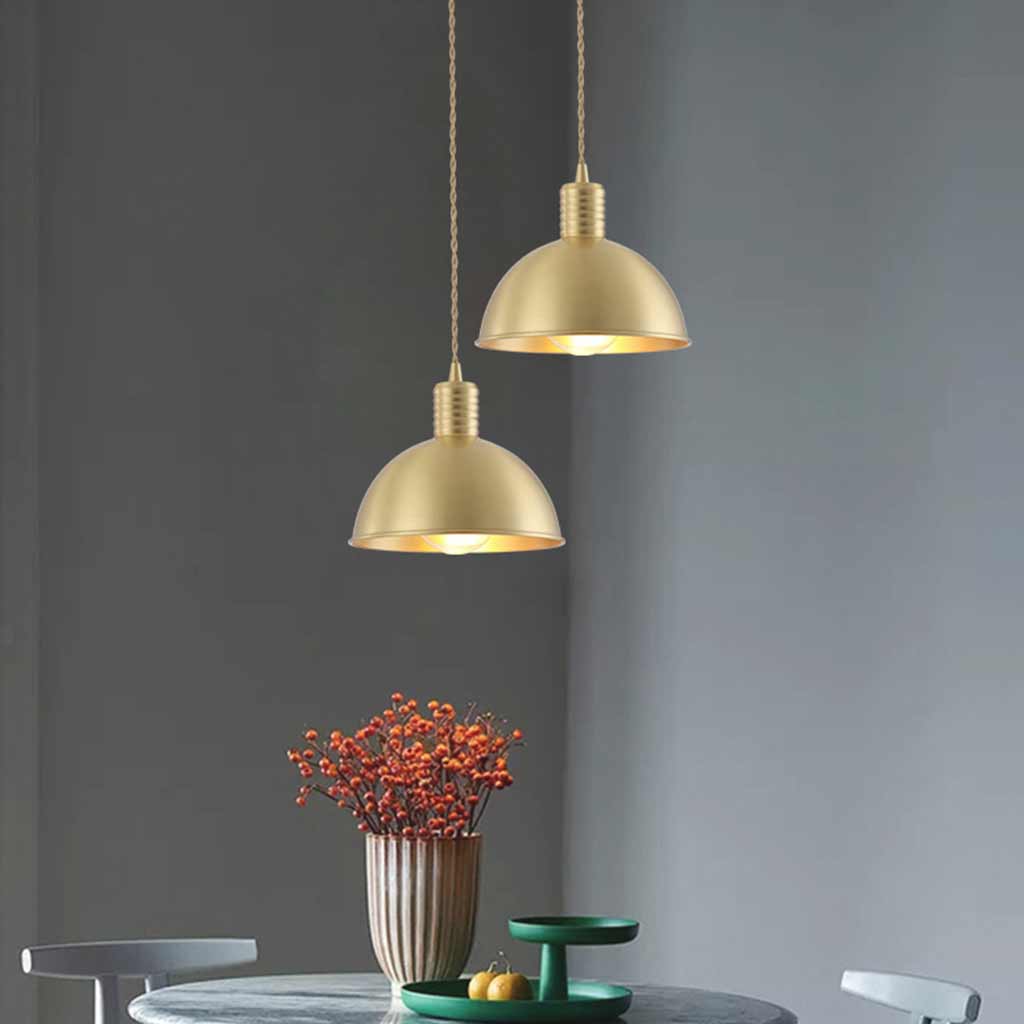 Glass Shaded Pendant Light