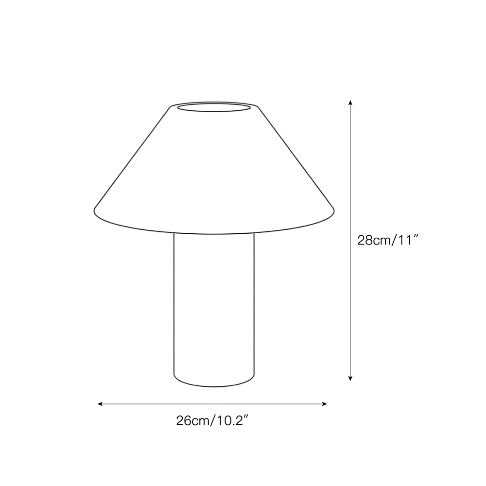 Pillar Stone Table Light