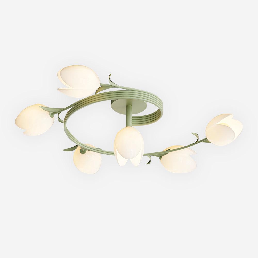 Lumuel 6-Light Tulip Ceiling Light