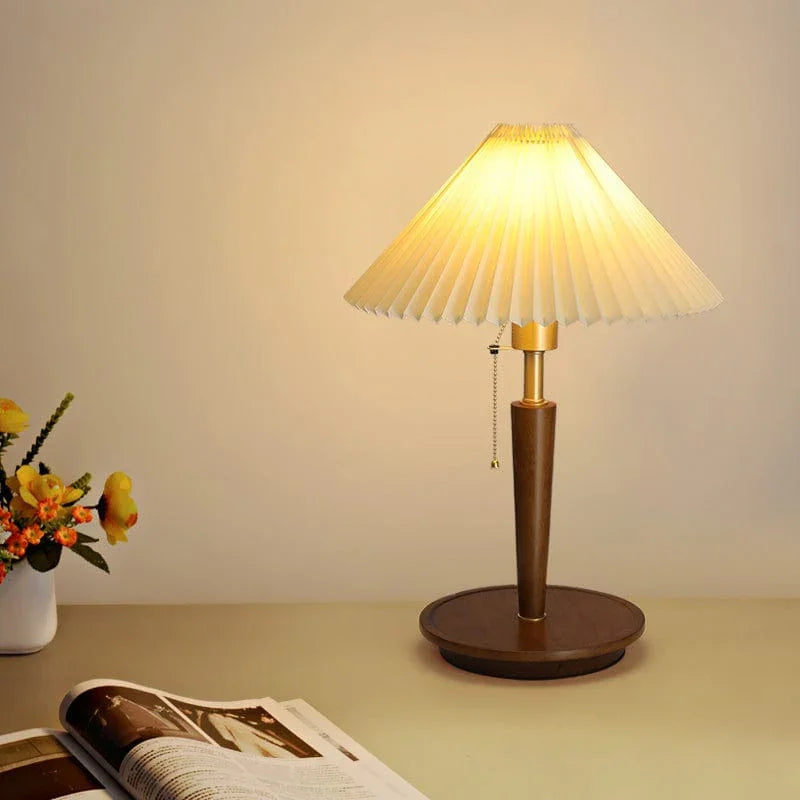 Pleated Table Lamp