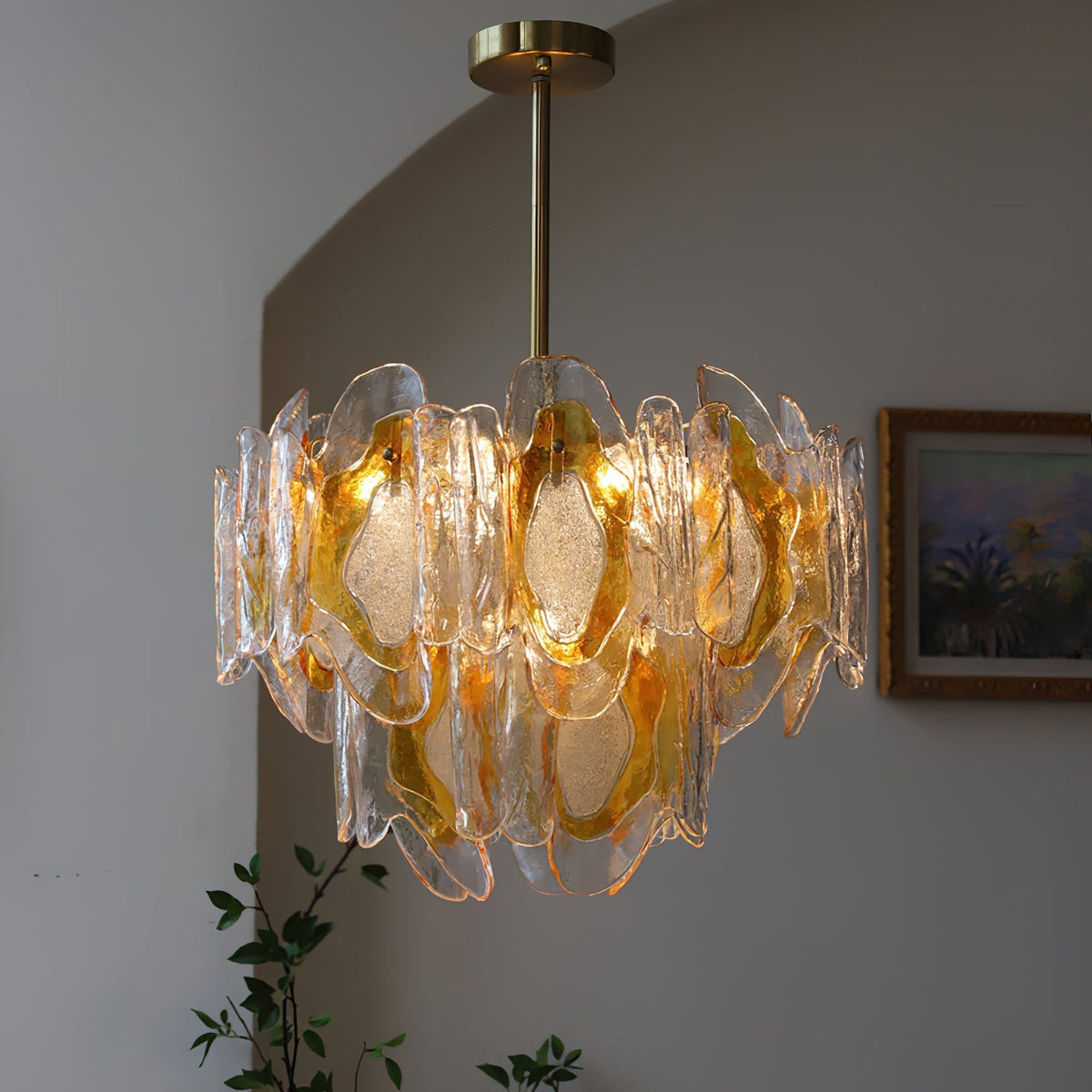 Zecaryra Postmodern Luxury Glass Chandelier