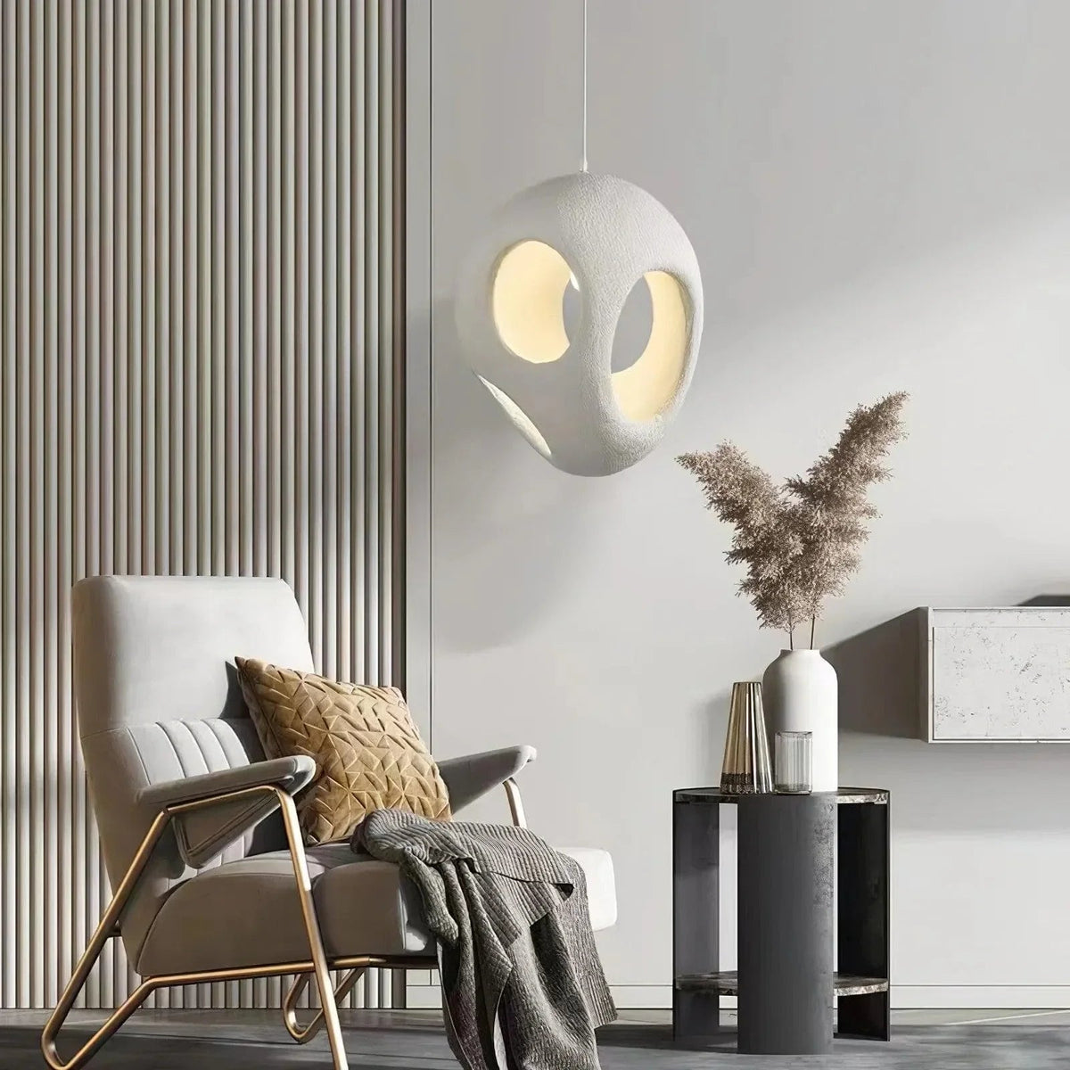 Polystyrene Pendant Light