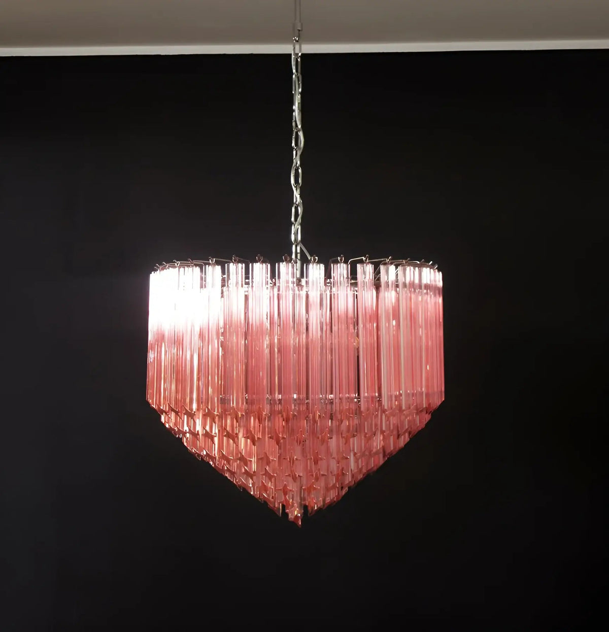 Murano Prisms Multicolored Chandelier