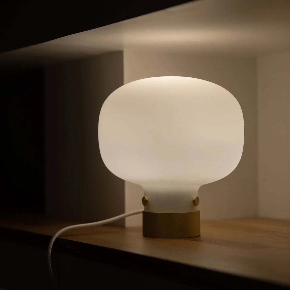 Raito Glass Globe Table Lamp