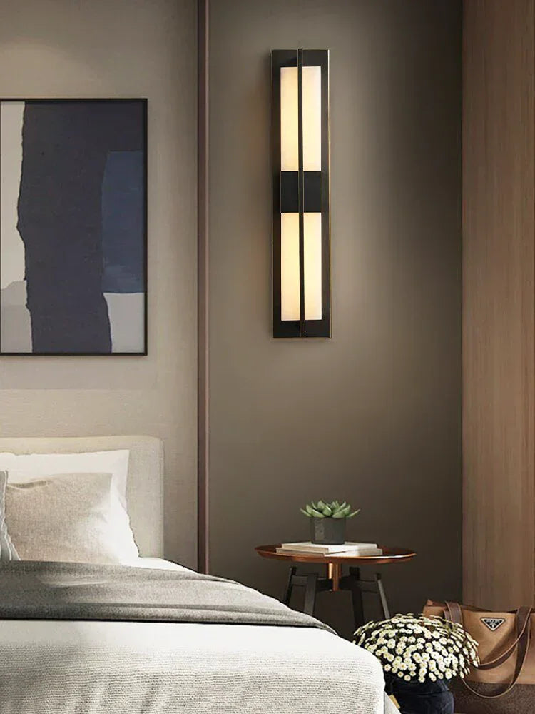 Pillar Offset Sconce