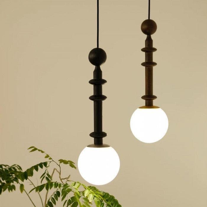 Roman Column Small Pendant Light