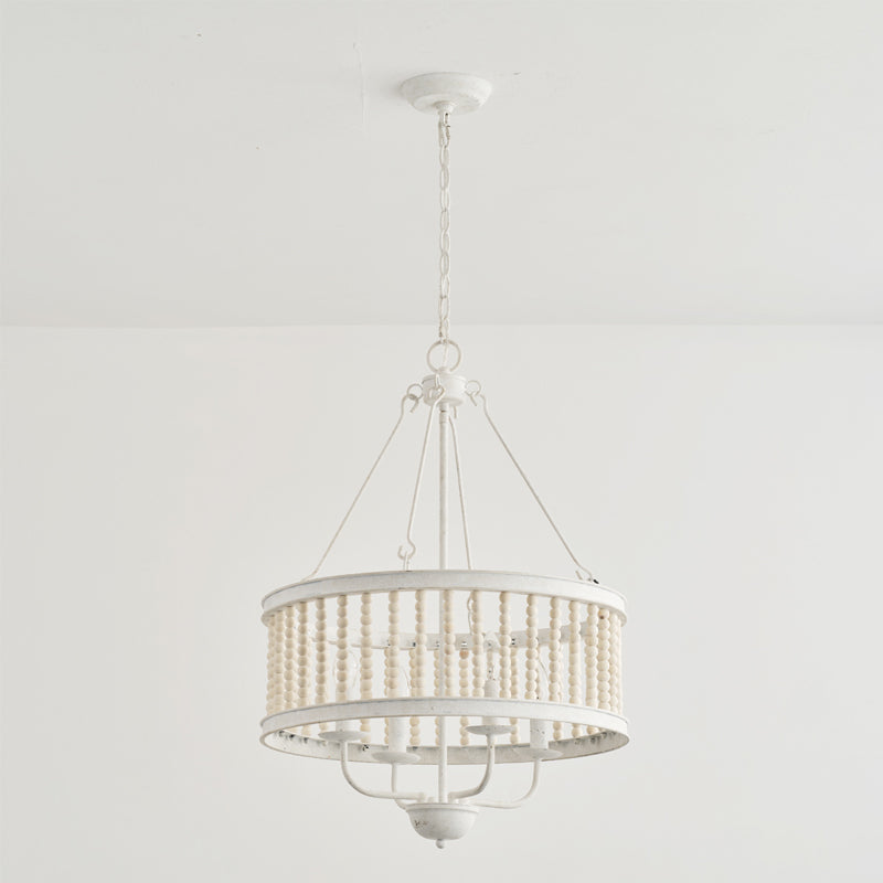 Ivsileth Beaded Wooden Chandelier