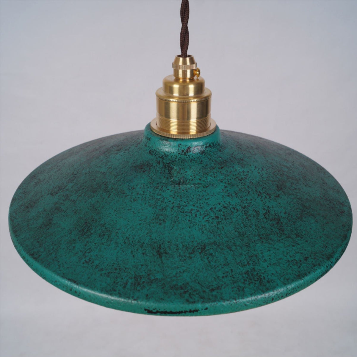 Vevyniel Rustic Saucer Shade Pendant Light