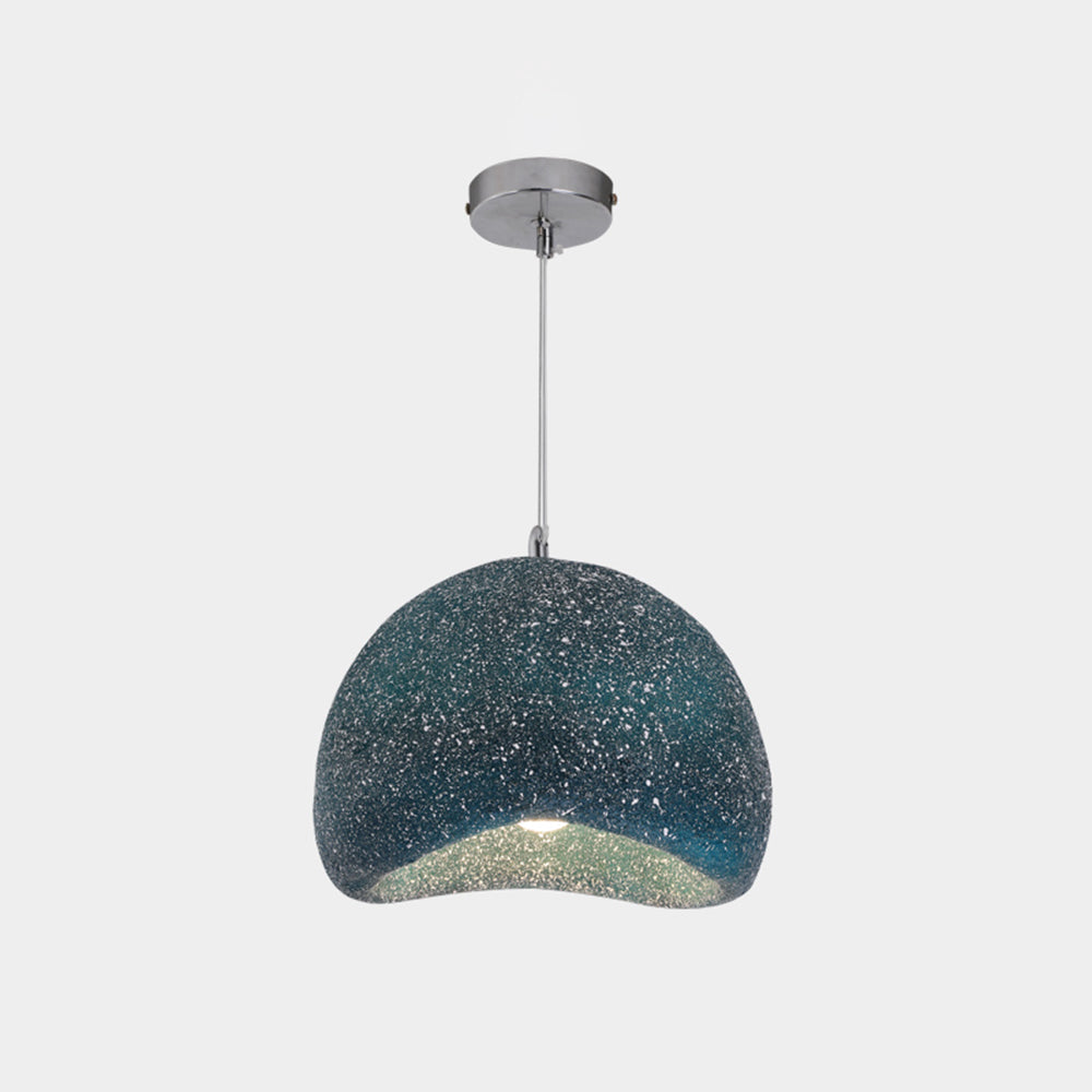 Avi Wabi Sabi Bread Shape Resin Pendant Light, 2 Color