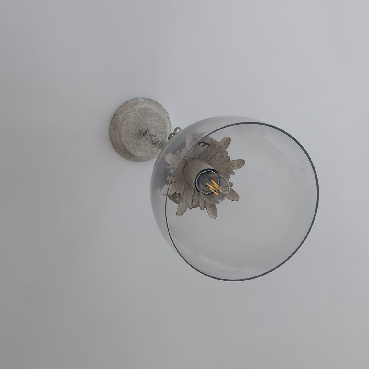 Nyrinaris Vintage Glass Pendant Lamp