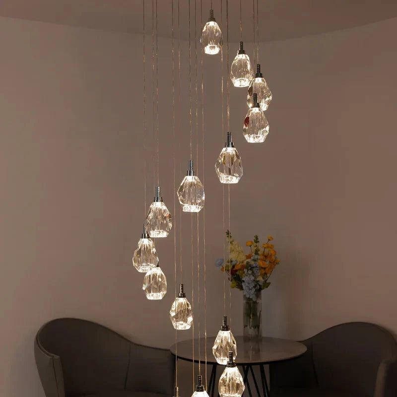 Sensa Crystal Stairwell Lighting