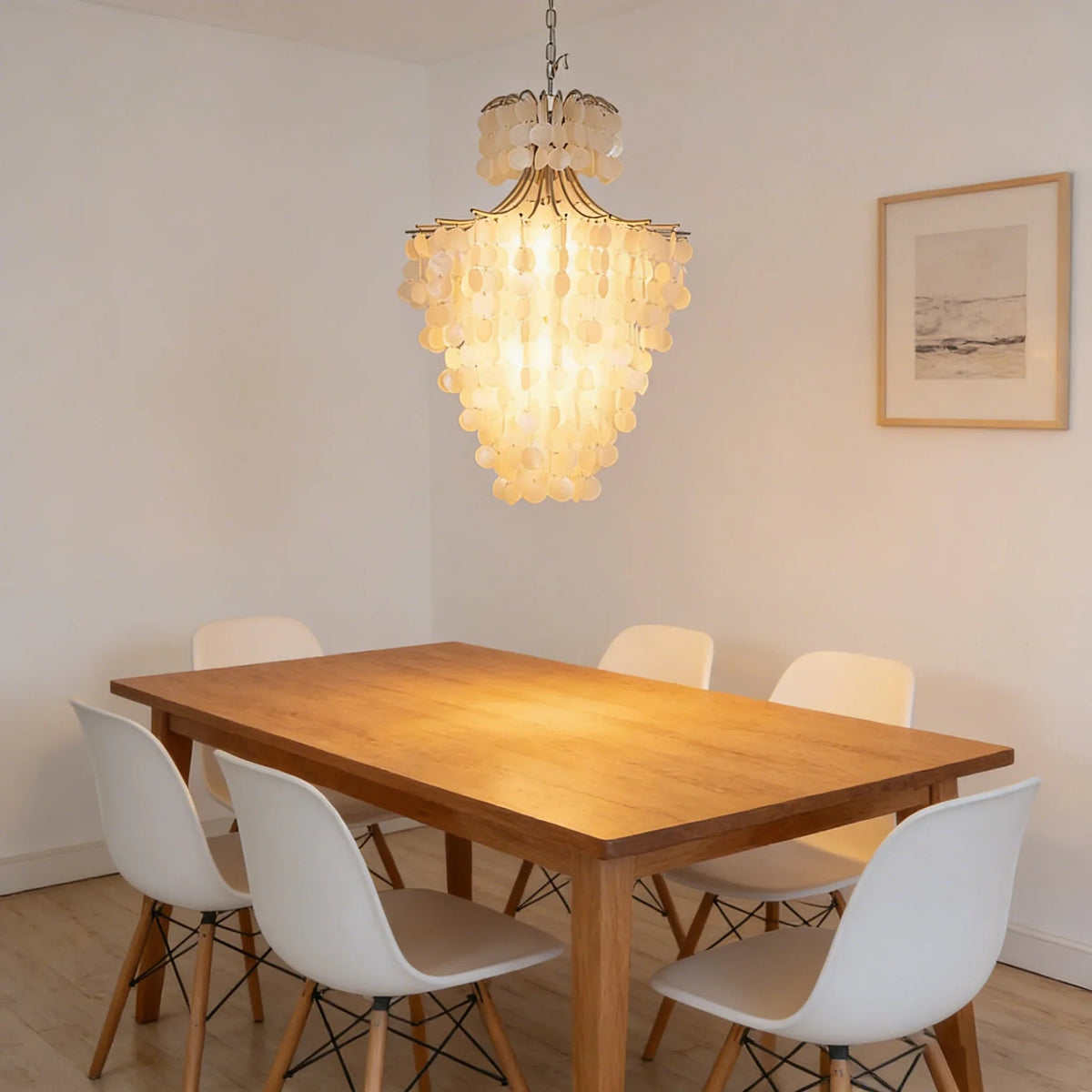 Shell Double-layer Chandelier