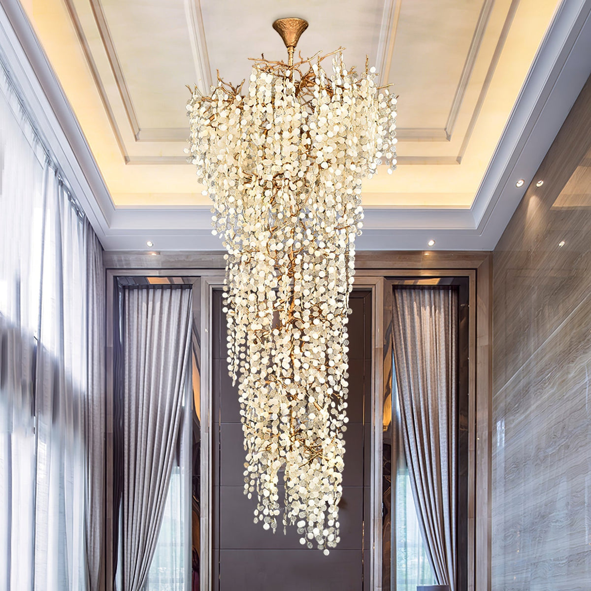 Gingko Chandelier F