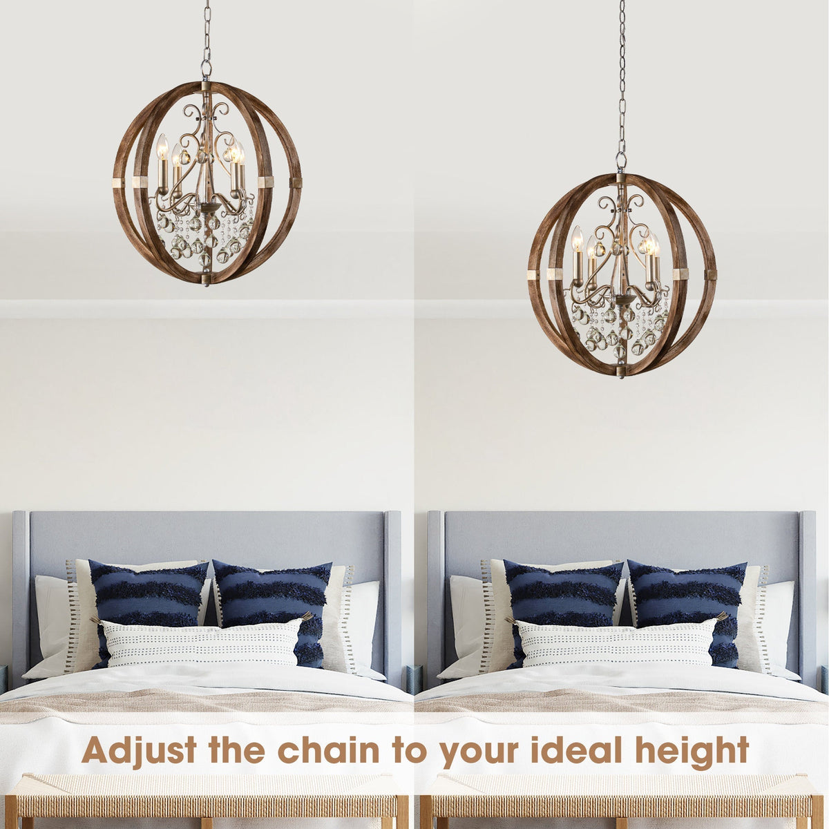 Oltheyra Elegance Wooden Pendant Lamp