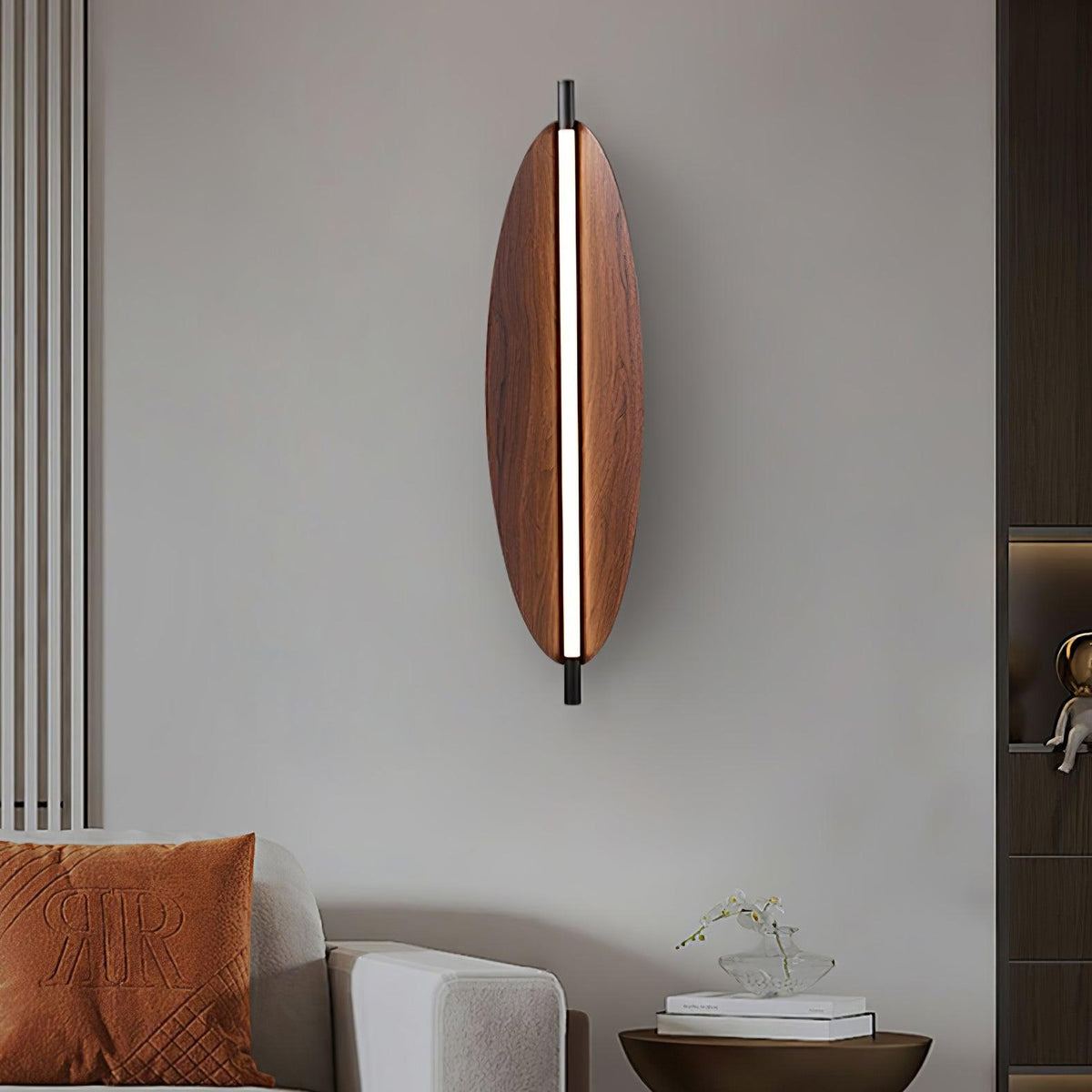 Three Crystal Wall Lamps