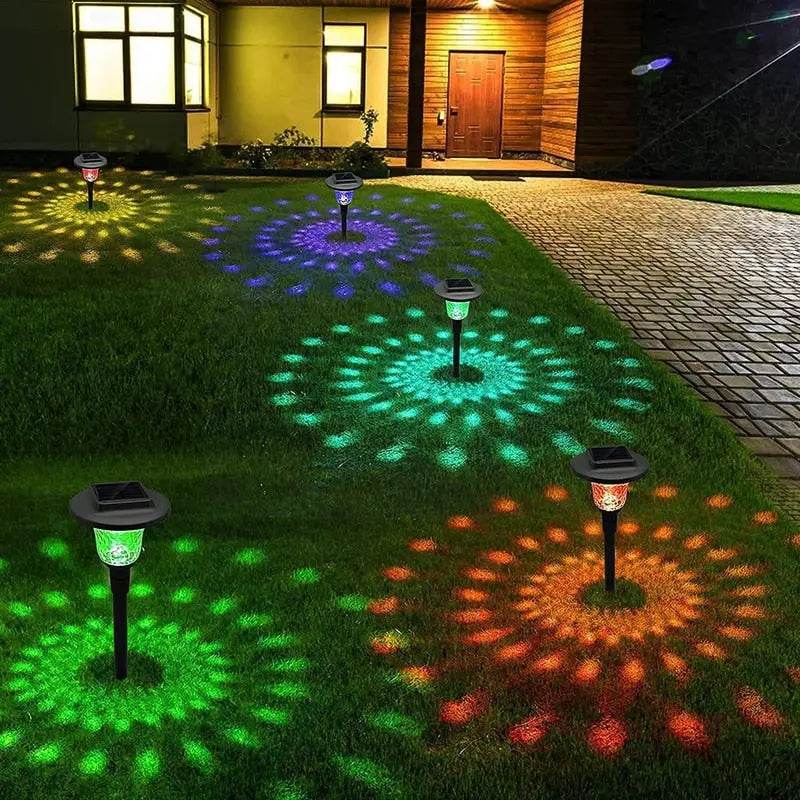 Solar Rgb Landscape Lights