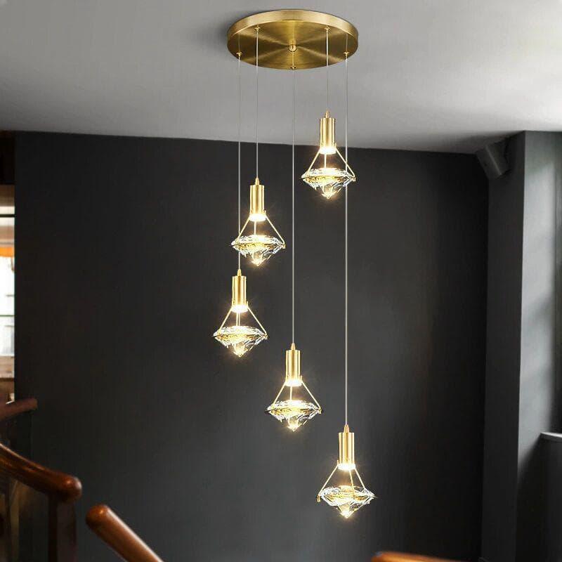 Alabaster Melange Small Pendant Light