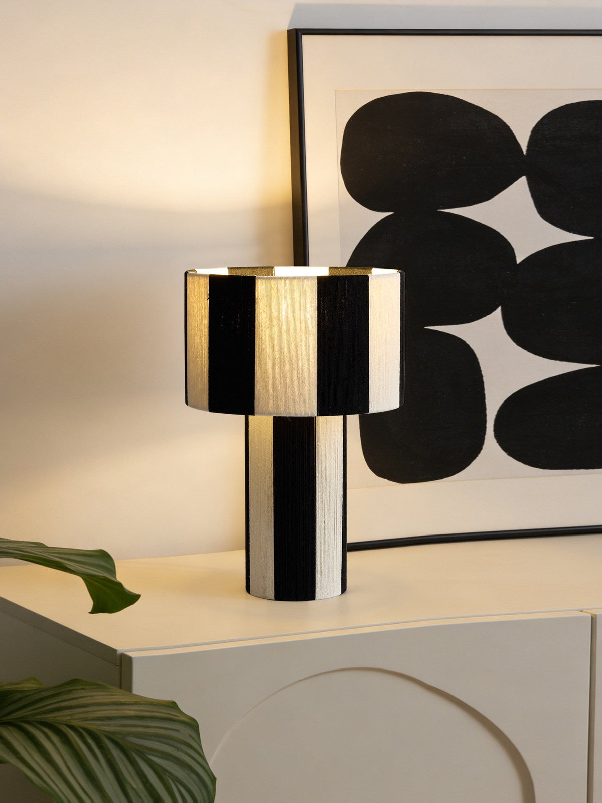 Spool Cotton Thread Table Lamp