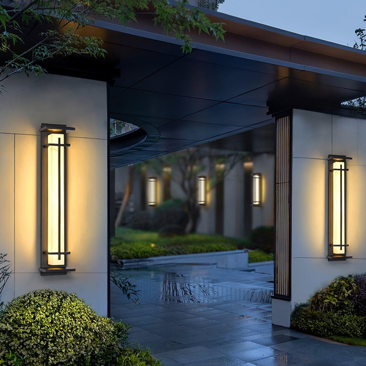 Marcell Alabaster Square Wall Light