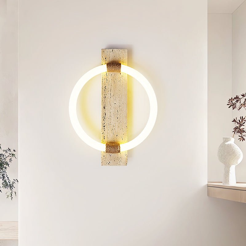 Stone Wall Lamp