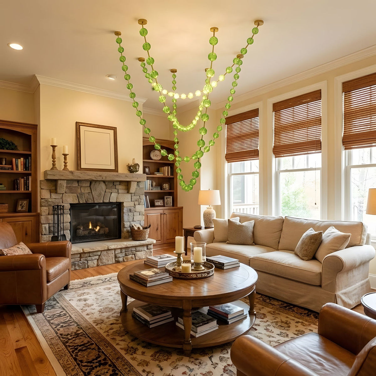 Strand Necklace Chandelier