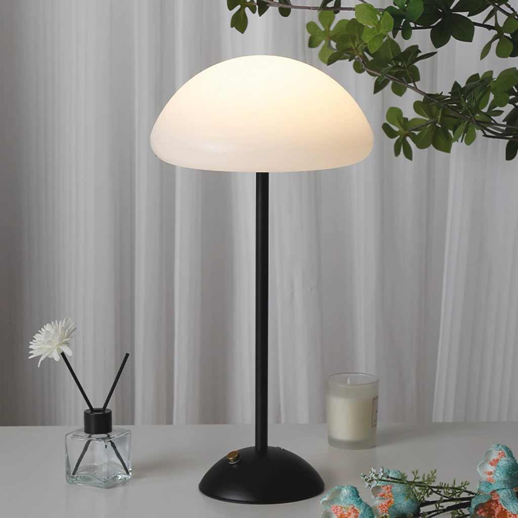 Table Lamp Night Light Creative Mushroom LED, White