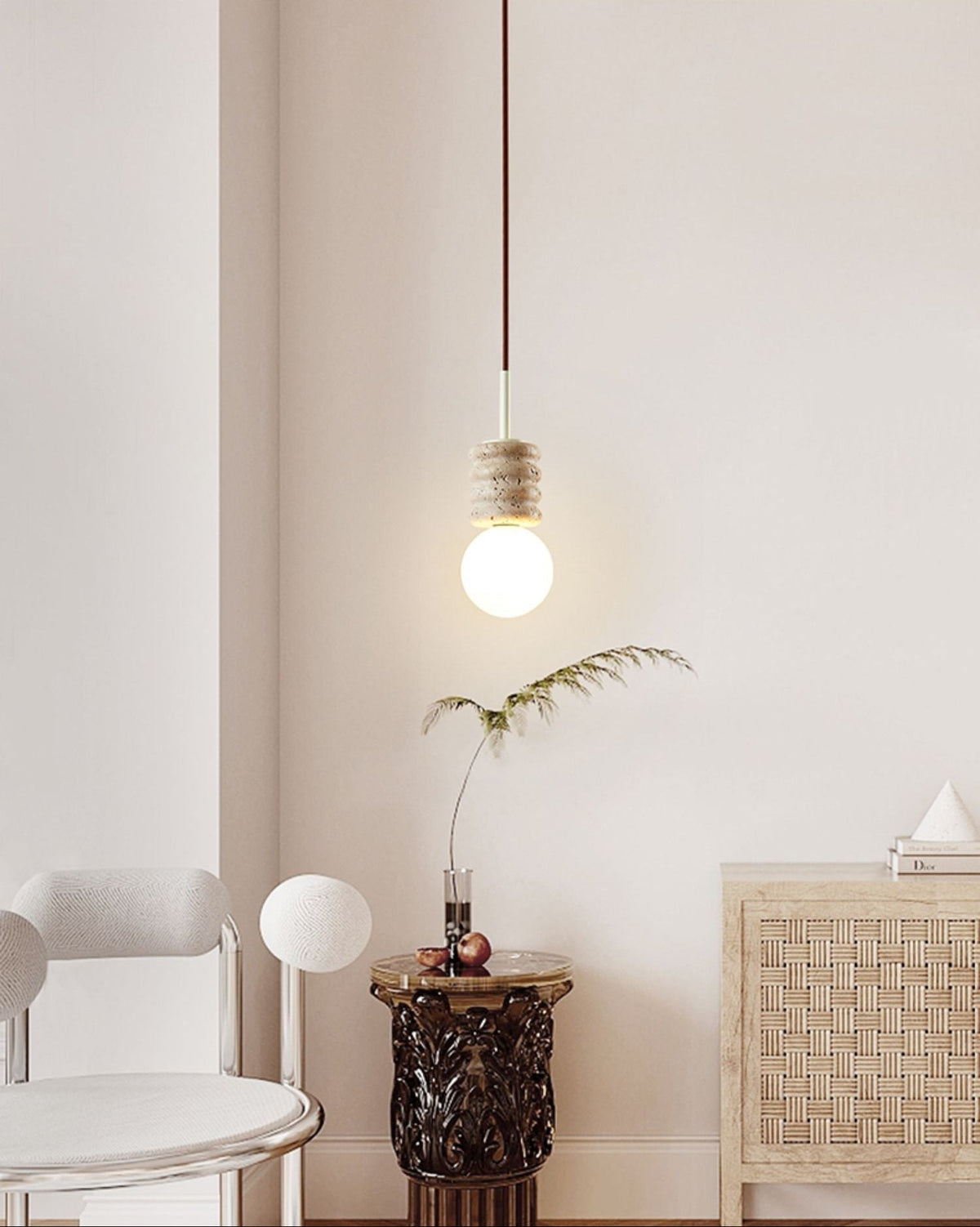Terrava Stone Pendant Light
