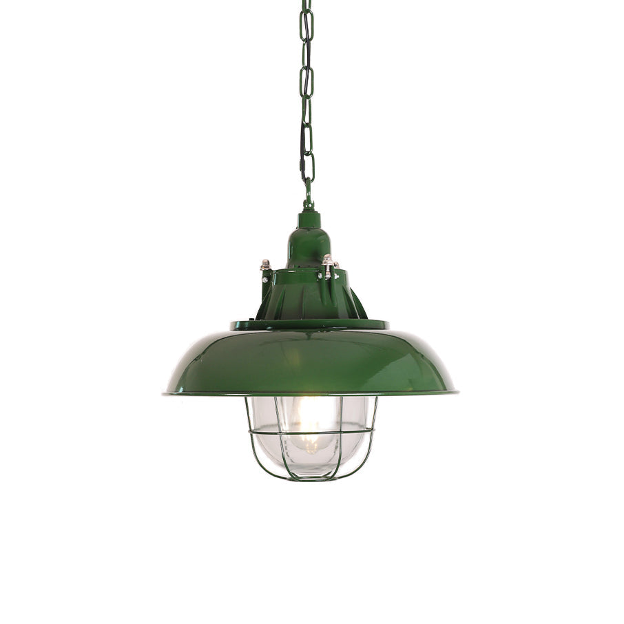 Vemiryra Vintage Industrial Green Pendant Light
