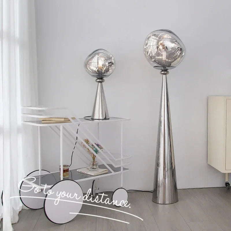 Tolya Minimalist Tall Lava Floor Lamp