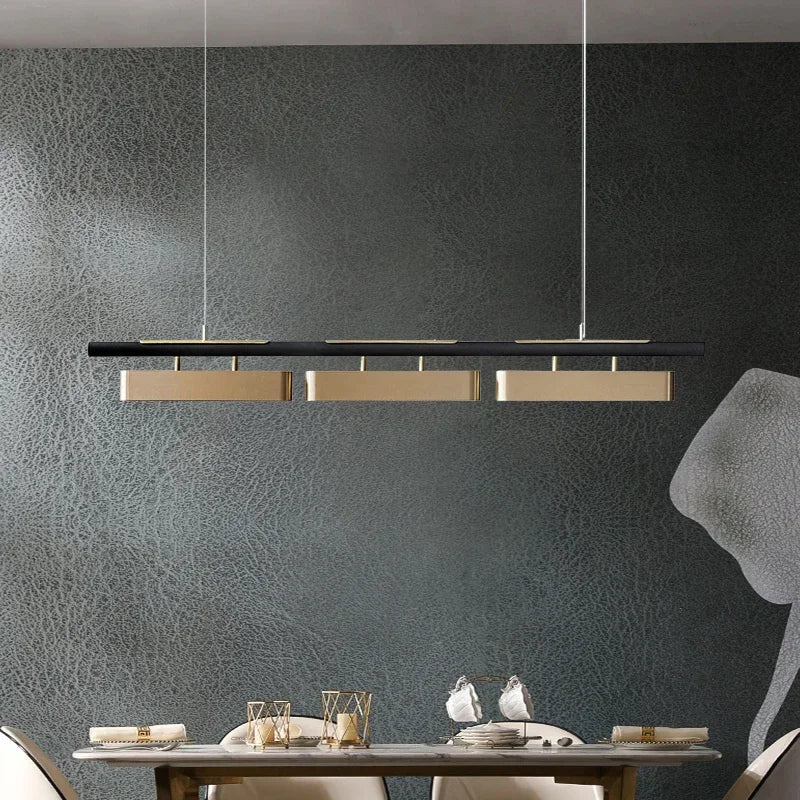 Torin Contemporary Rectangular Chandelier