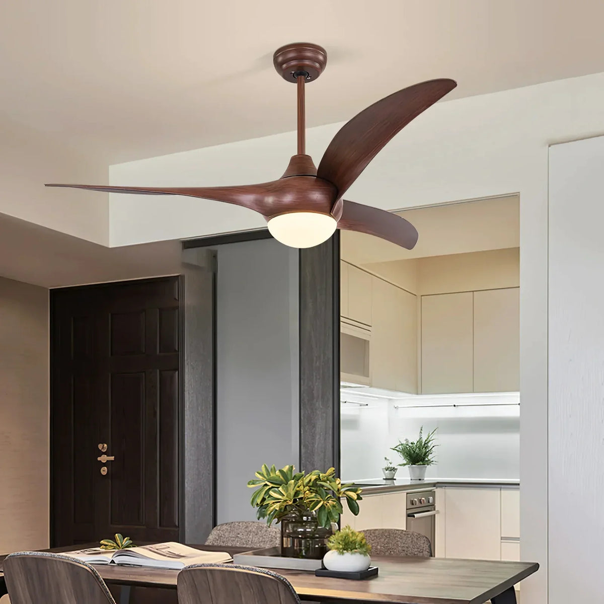 Streamlined Traditional Ceiling Fan Light