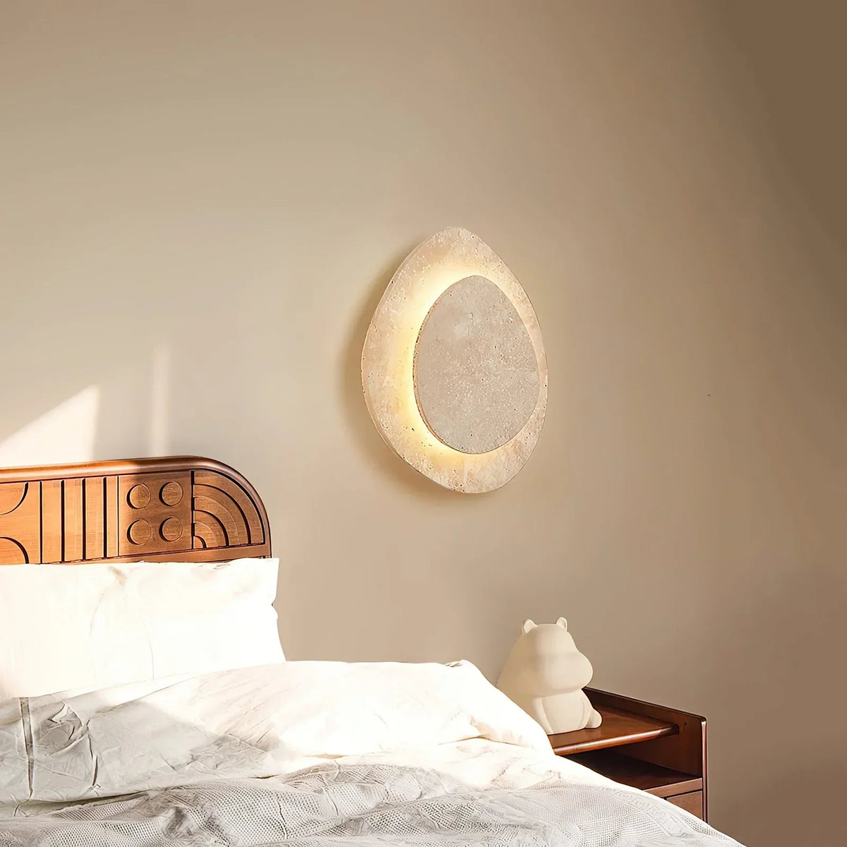 Travertine Alice Wall Lamp