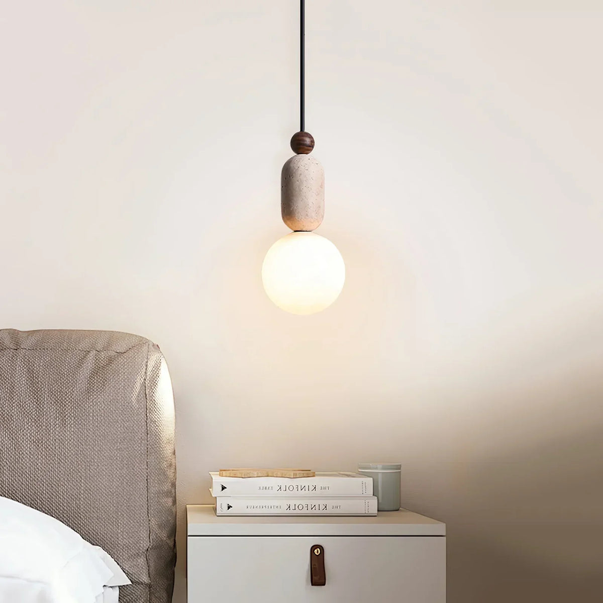 Travertine Daniel Pendant Lamp