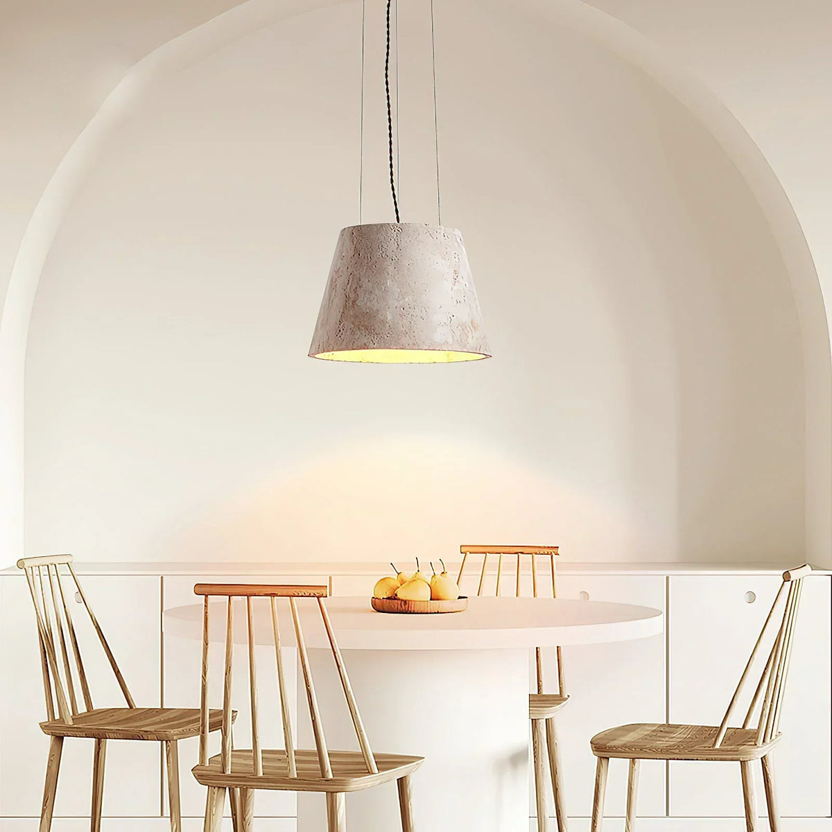 Travertine Talma Pendant Lamp