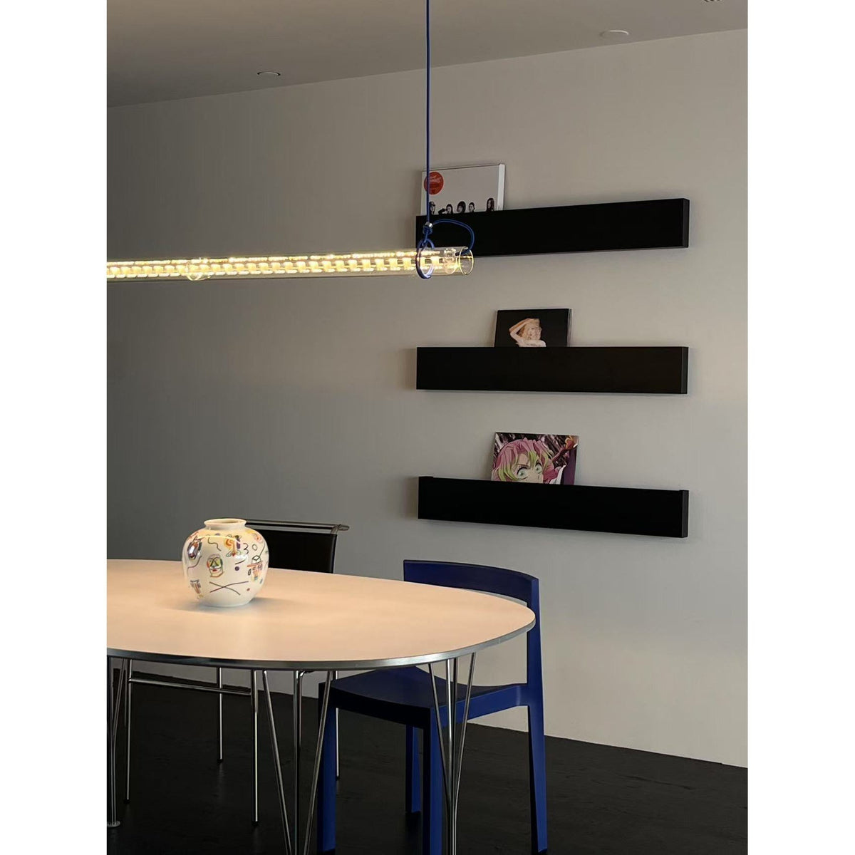 Cata Linear LED Glass Pendant Lamp