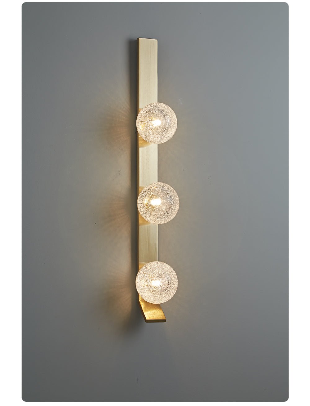 Vertical Balls Bar Sconce