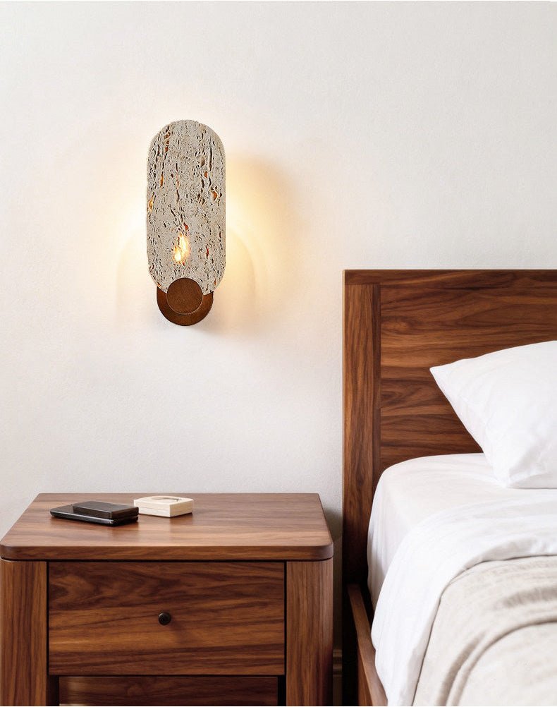 U-Shape Alabaster Arch Wall Sconce
