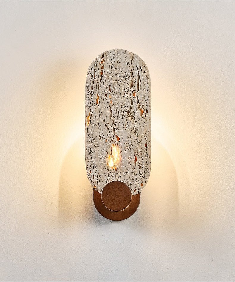 U-Shape Alabaster Arch Wall Sconce