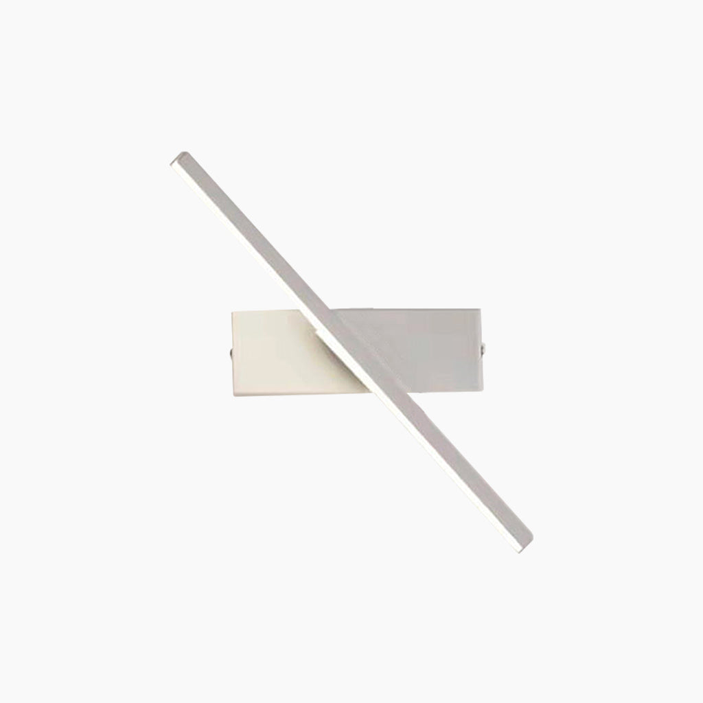 Wall Lamp Sconce Minimalist Rotating Aluminum LED, Linear/Oval