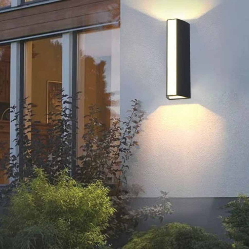 Wall Light LED Outdoor Waterproof IP65, Black