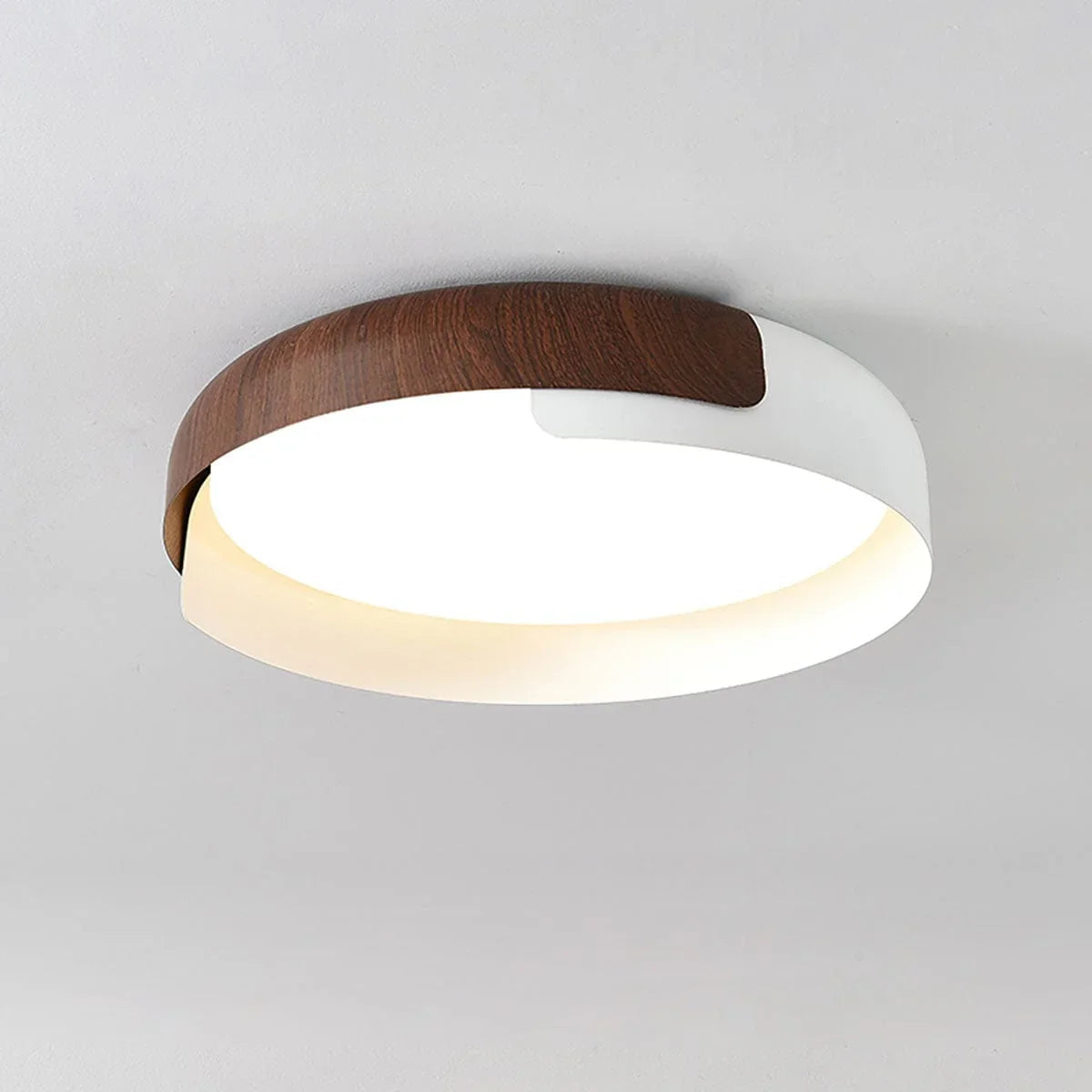 Gold Round Crystal Ceiling Light