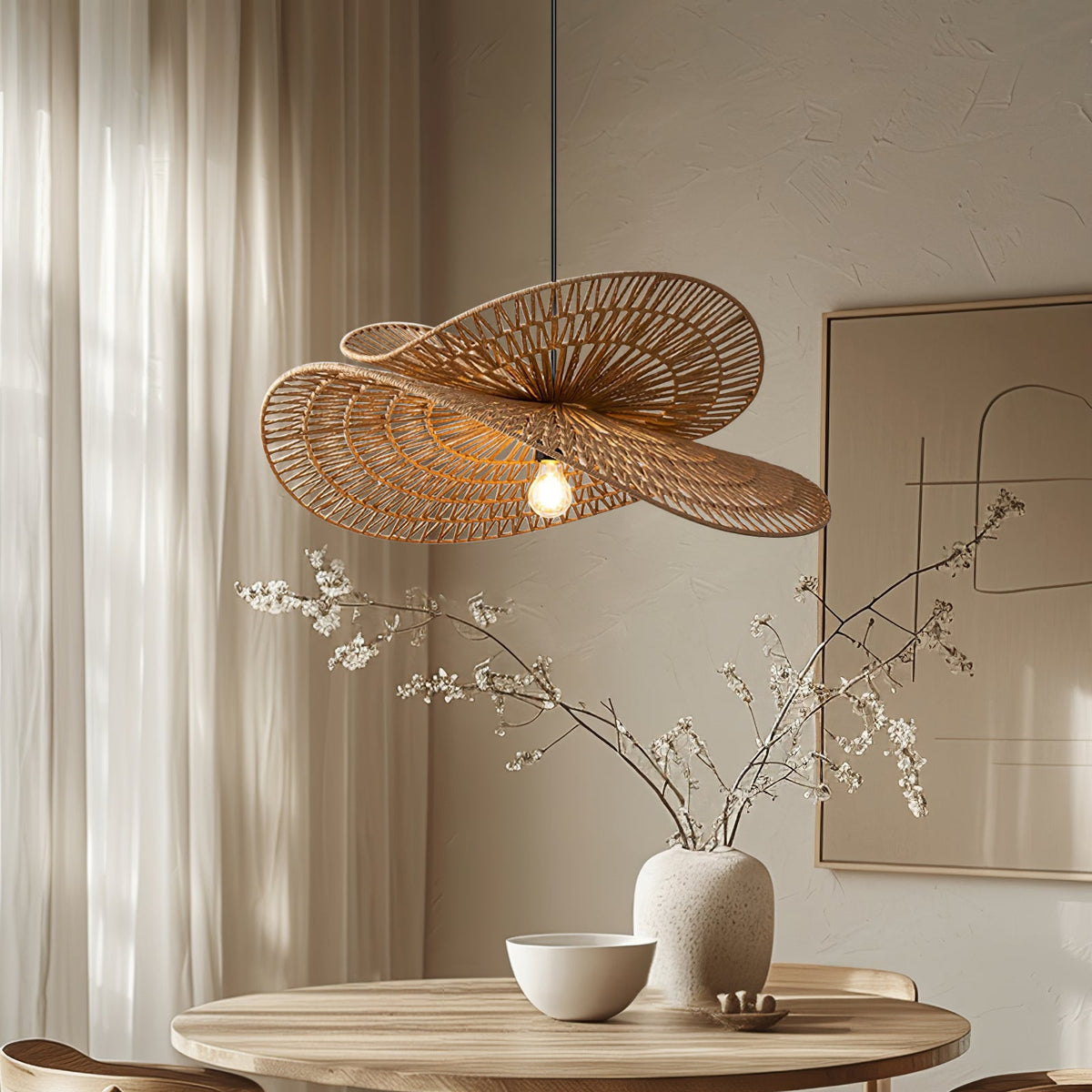 Woven Breeze Pendant Light