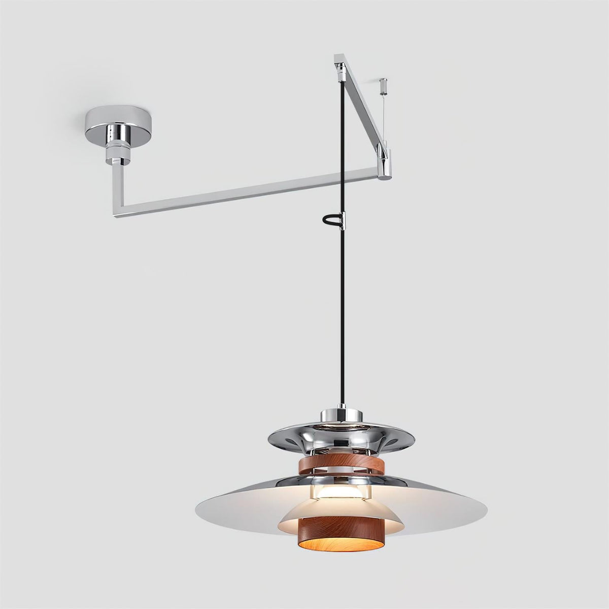 Calelette Swing Arm Pendant Lamp