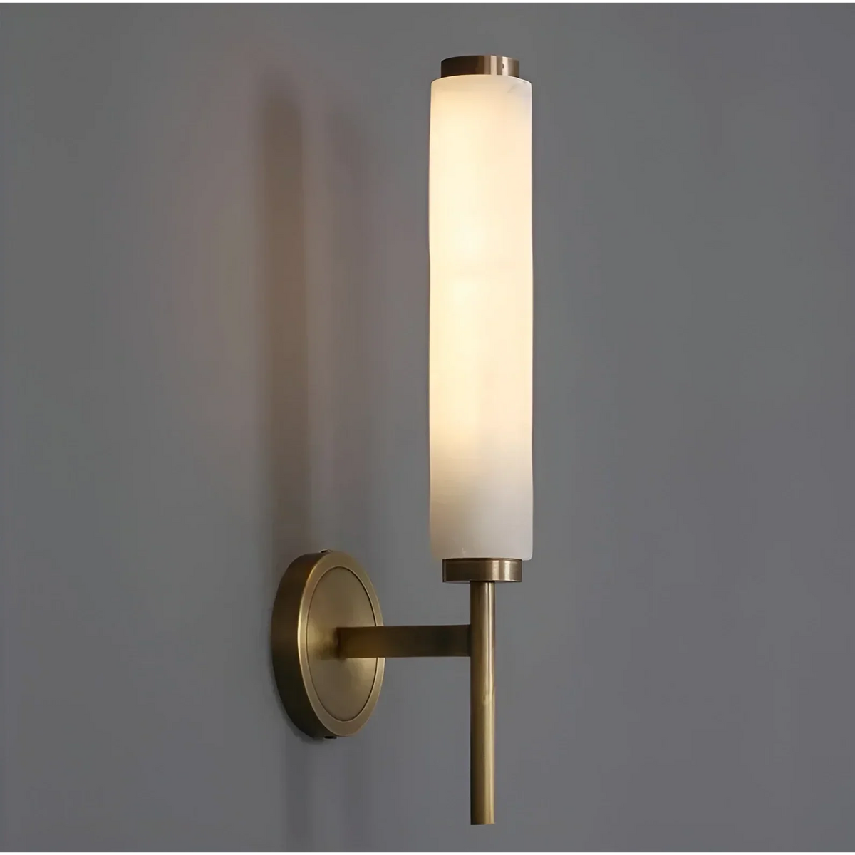 Alabaster & Brass Wall Sconce | Up-Down | CL88996001