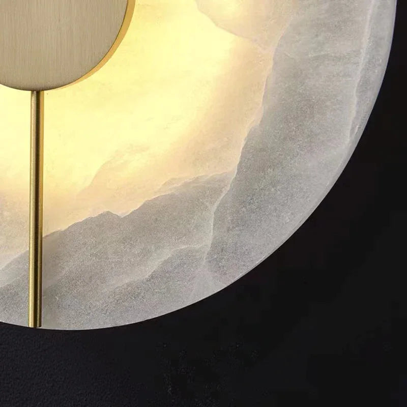 Marble Wall Light | Brass Accents | CLP85220